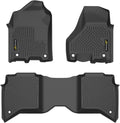 Floor Mats Cargo Liners 3PCS Compatible with Dodge Ram 2500 3500 Crew