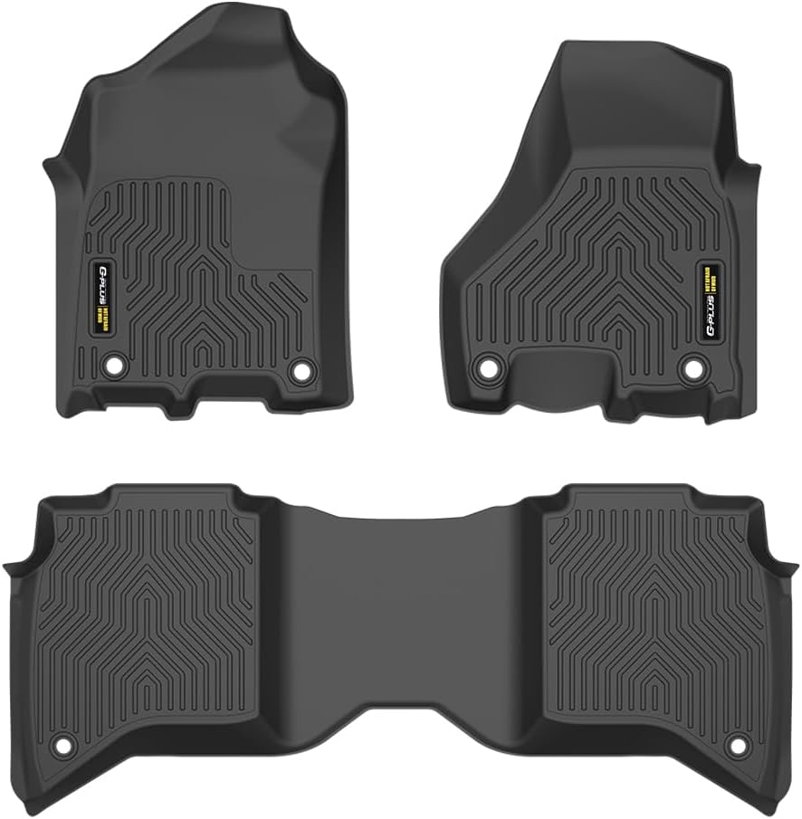 Floor Mats Cargo Liners for Dodge Ram 2500 3500 Crew Cab