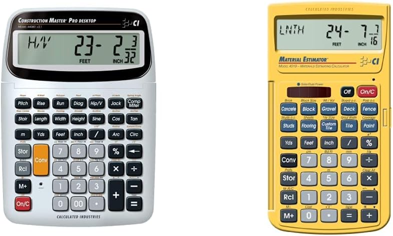 Calculated Industries Construction Master Pro-Desktop Calculator