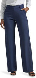 Lee Women's Ultra Lux Comfort Any Wear Wide Leg Pant - Comfortable out
