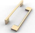FILTA 5 in Brushed Brass Cabinet Pulls 10 Pack - Classic Finish