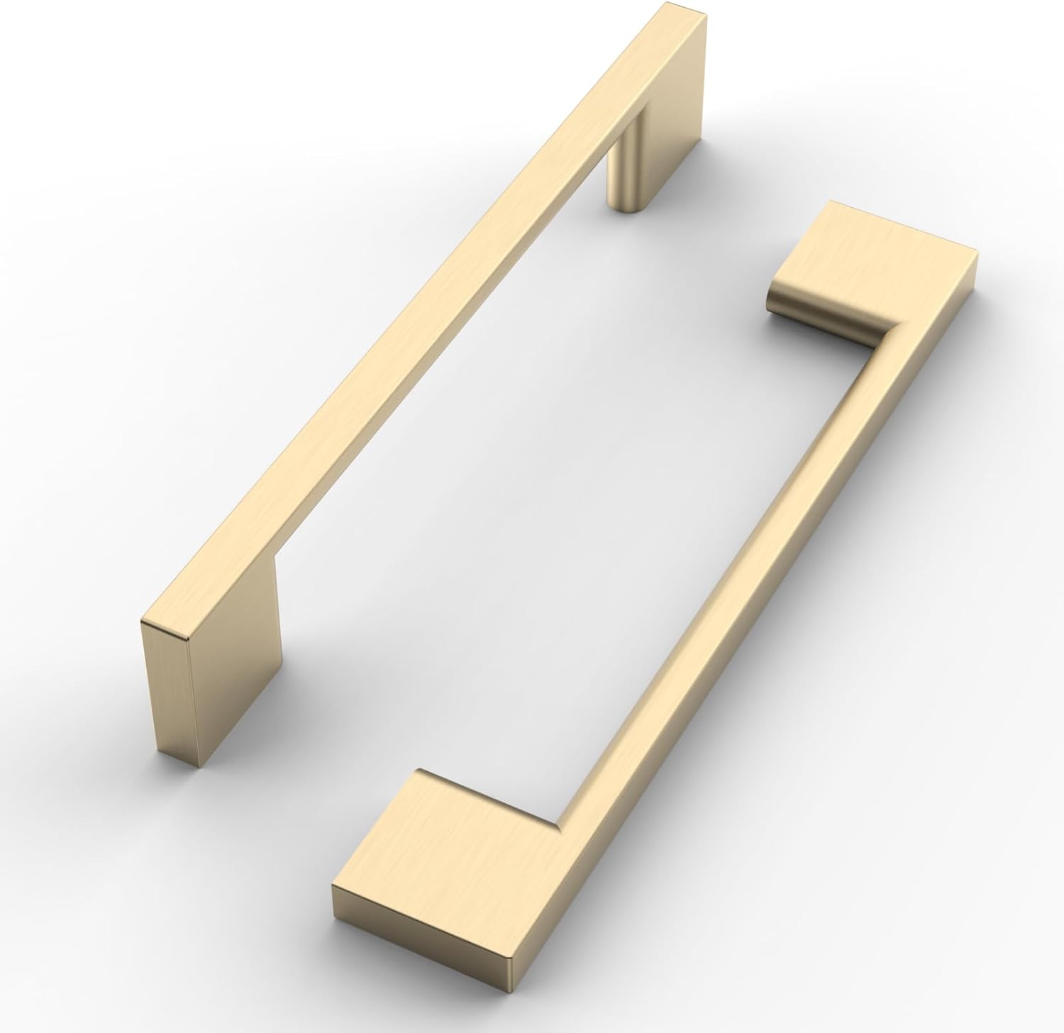 Stylish 5 Inch Brushed Brass Cabinet Pulls for Elegant Homes