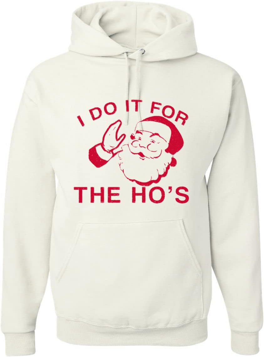 Hoes' Cheer: Santa Christmas Hoodie