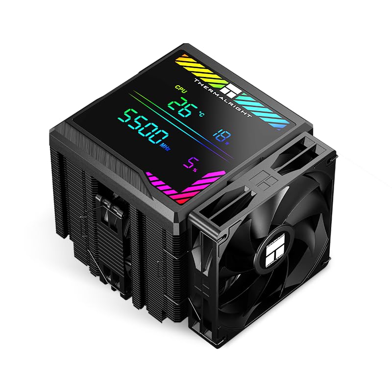 Peerless Assassin 140 Digital Black CPU Cooler with Dual Fans