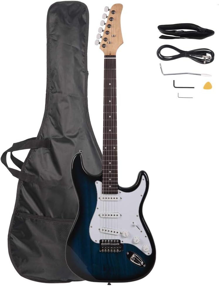 38 Inch Electric Guitar with Rosewood Fingerboard for All Styles