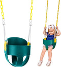 High Back Full Bucket Toddler Swing Seat - Safe Outdoor Swing