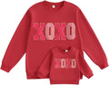 Adorable Mommy & Me Valentine's Sweatshirts by Pudcoco