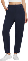 baleaf Womens Ankle Barrel Pants Stretch Travel Pants Petite - Smart