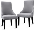 Liykimt Stretch Slipcover for Wingback Dining Room Chair Protection