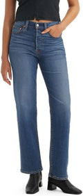 Levi's Womens Ribcage Straight Full Length Jeans - High Rise Slimming