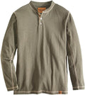 Venado Henley Long Sleeve Shirt for Men - Comfortable Everyday Layer