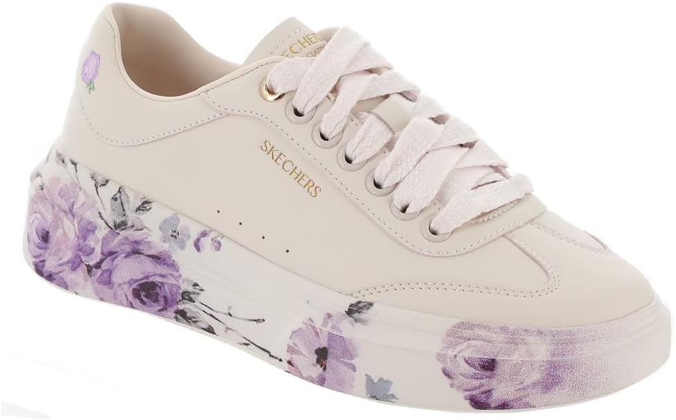 Skechers Womens Cordova Classic-Painted Flora Fashion Sneakers