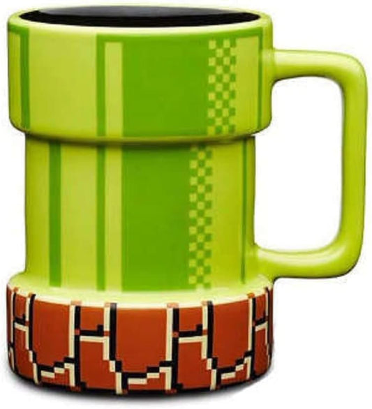 EXIGENT Gamer 15 Oz Ceramic Mug - Collectible Pipe Design