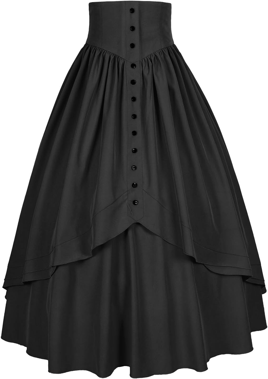 Mingyuezai Women Victorian Skirt for Medieval Renaissance Style