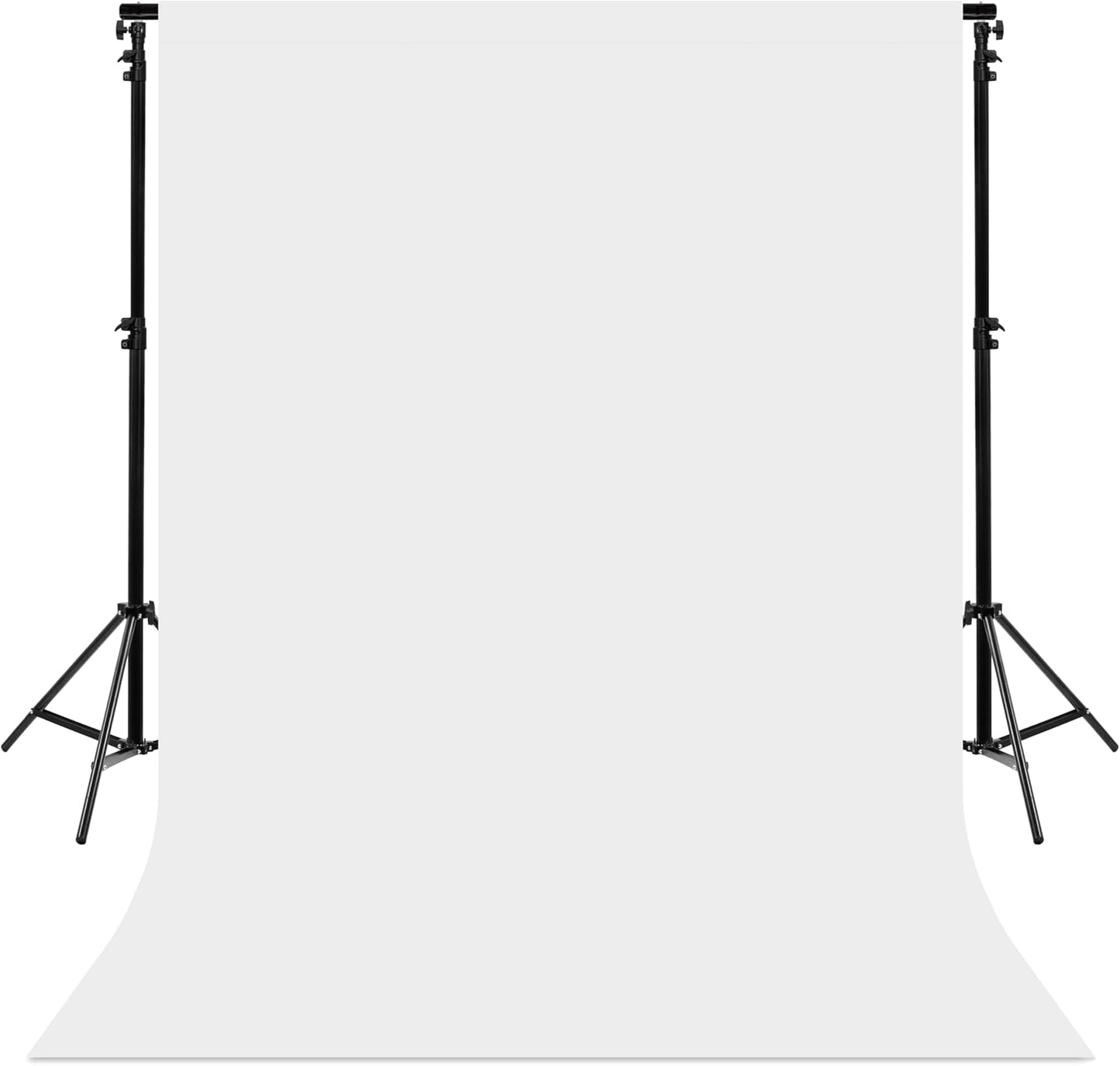 White Organic Cotton Photo Backdrop: Low Reflectance