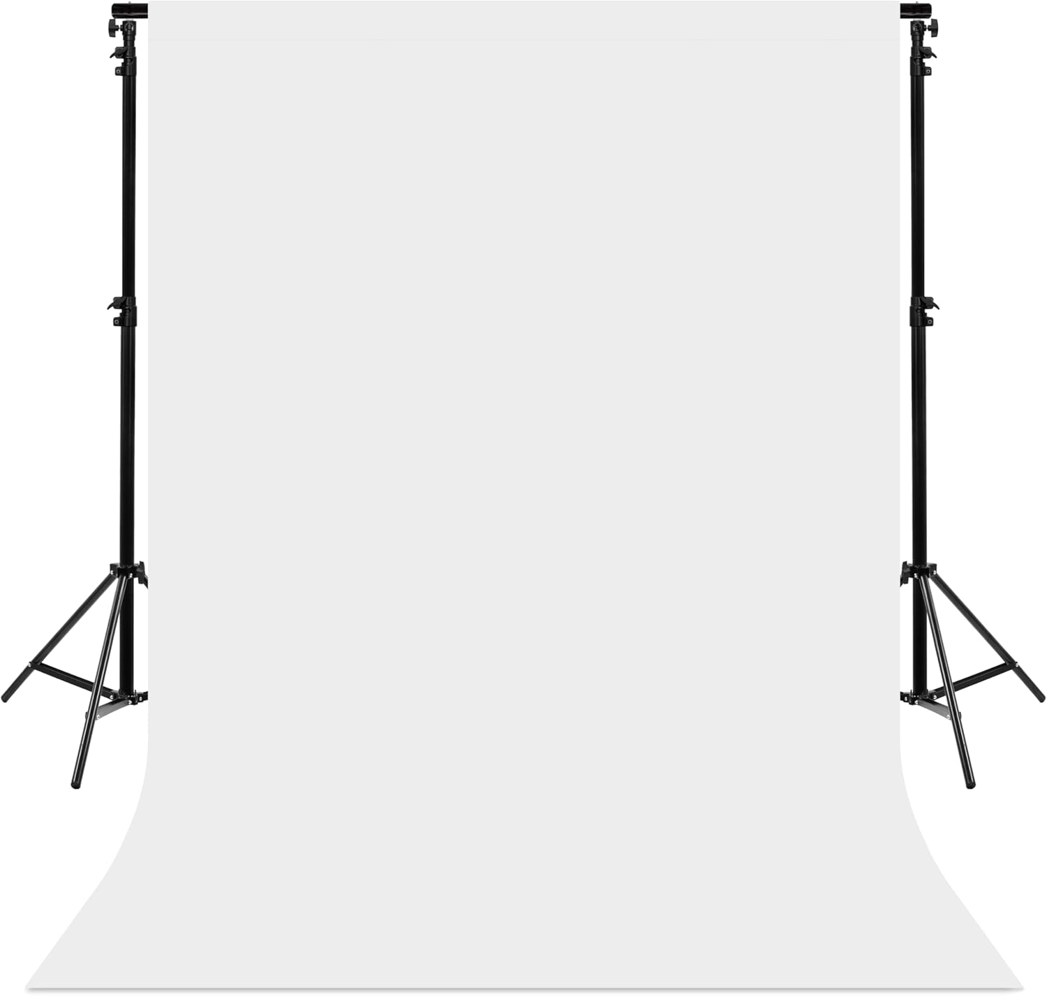 White Organic Cotton Photo Backdrop: Low Reflectance