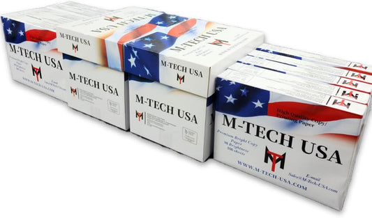 Premium 98 Brightness Copy Paper Case - 5000 Sheets