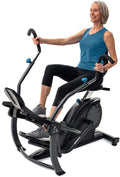 Teeter FreeStep Recumbent Cross Trainer Stepper - Low-Impact Full-Body