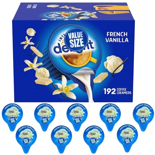 French Vanilla Coffee Creamer Singles for Offices and Homes