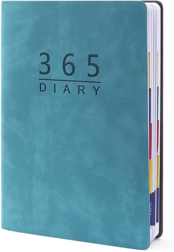 2025 Daily Planner, A5 Soft Leather Calendar - Stay Organized!