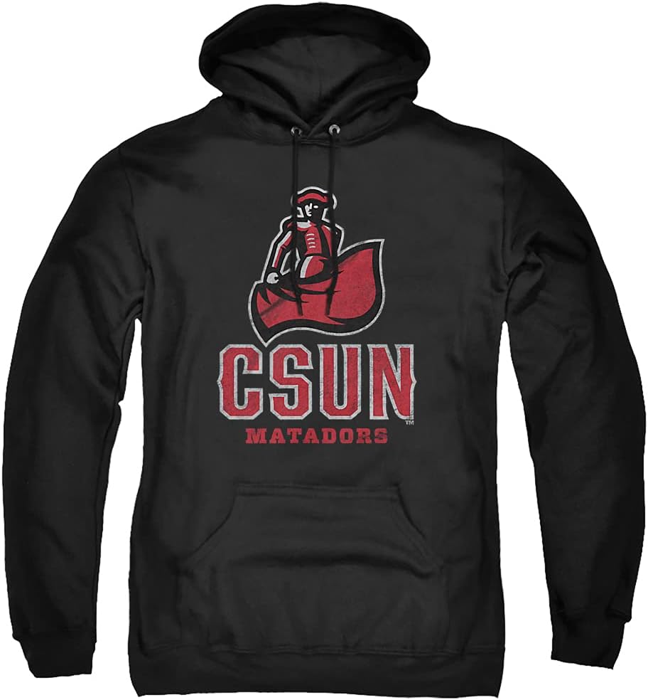 Official Collegiate Distressed Primary Logo Adult Hoodie Collection