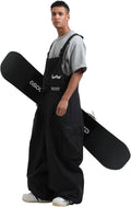 Baggy Snowboard Bibs Ski Pants Loose Fit Overalls - Waterproof