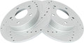 TRQ Rear Performance Brake Rotors Set for 1995-2004 I30/I35/Maxima