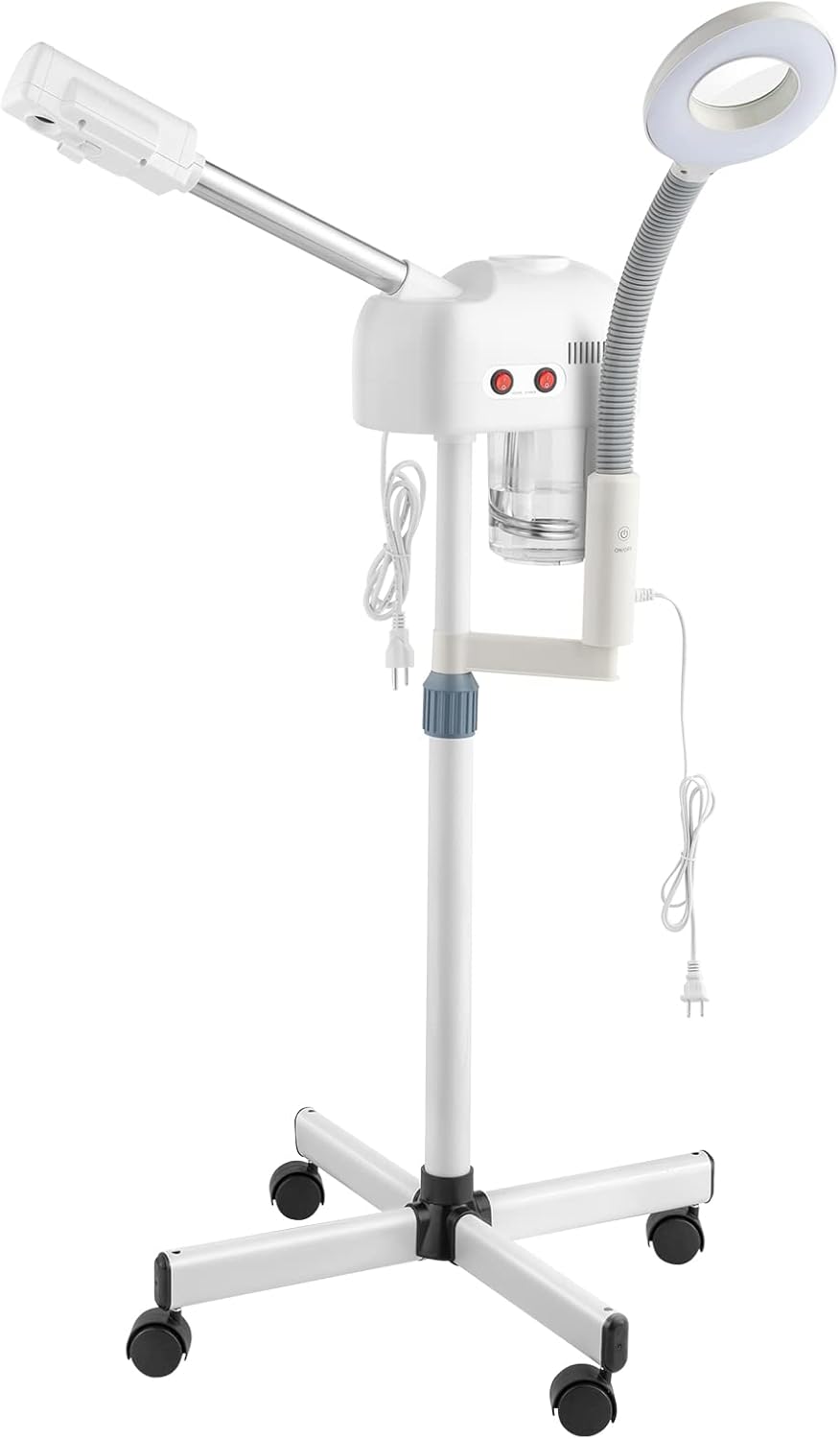 Winado 2 in 1 Facial Steamer with Magnification Light for Skin Care