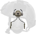 Tactical Helmet Rail Headset Adapter - 360 Degree Rotating Fit