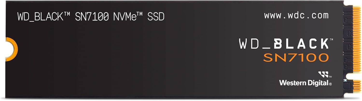 WD_BLACK 4TB SN7100 NVMe Internal Gaming SSD for Gamers
