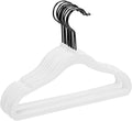 MIZGI Premium Kids Velvet Hangers Pack of 50 - Space Saving, Non Slip