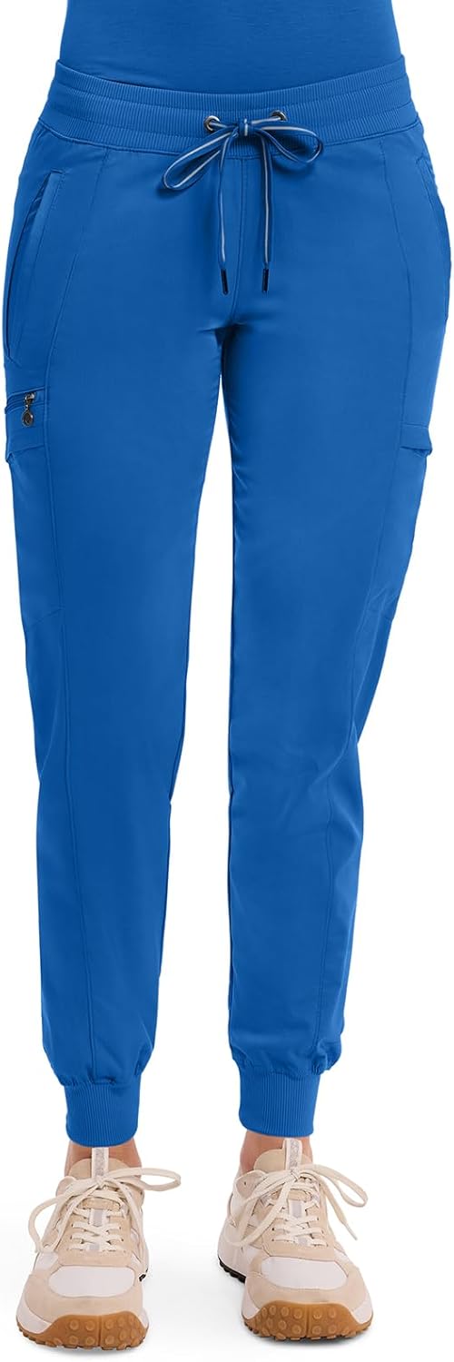 Healing Hands Women's Jogger Scrub Pant with 7 Pockets