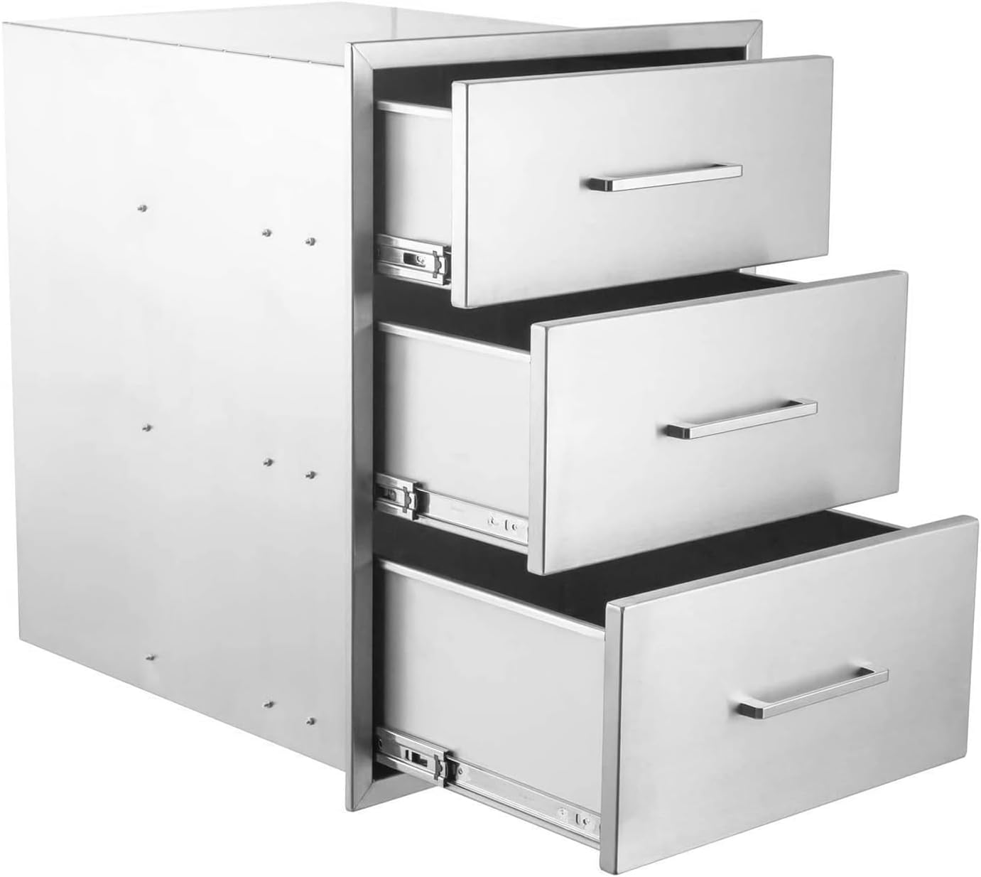 Outdoor Kitchen Drawers for BBQ Islands - Stainless Steel Design