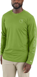 Carhartt Mens Force Sun Defender Long-Sleeve Graphic Tee - UPF 50