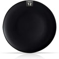 Stoneware Coupe Commercial Grade Dinnerware Matte Black Plate 12.25 in