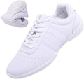 White Cheerleading Shoes - Lightweight Low Profile Training Sneaker