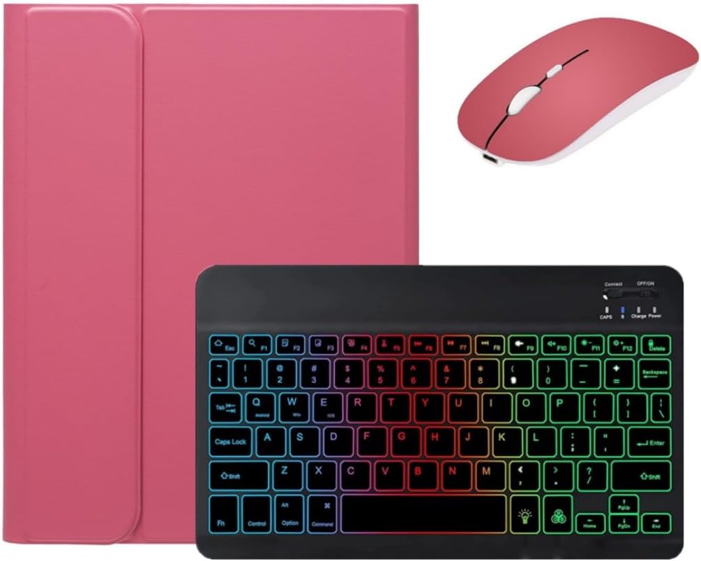 Backlit Keyboard Case for iPad 6th 5th Gen with Mouse