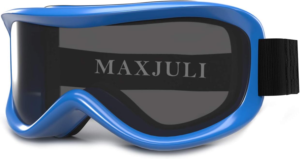 MAXJULI Kids Ski Goggles - 100% UV Protection for Ages 0-4