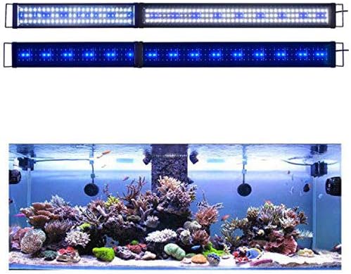 KZKR LED Aquarium Light for 60-72 Inch Fish Tanks - Adjustable
