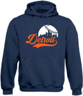 Cityscape Skyline Men's Hoodie Sweatshirt - Fan Ready Comfort Apparrel