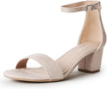 Daisy Heeled Sandals For Women - Low Block Heel Comfort
