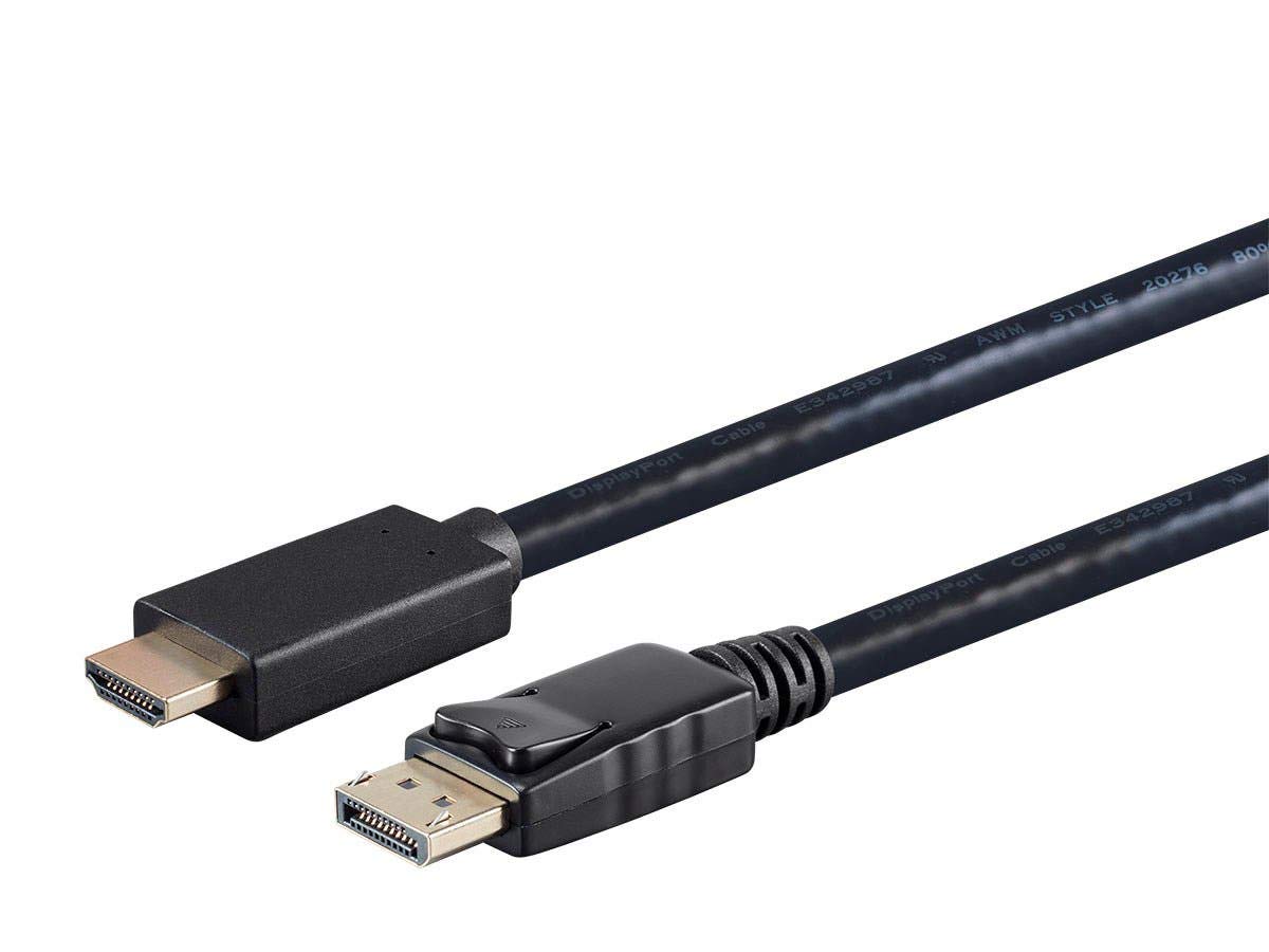 Monoprice 6ft DisplayPort to HDTV Cable - 4K Clarity