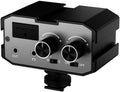 Comica CVM-AX1 DSLR Audio Adapter - Dual Mic Mixer with Monitoring