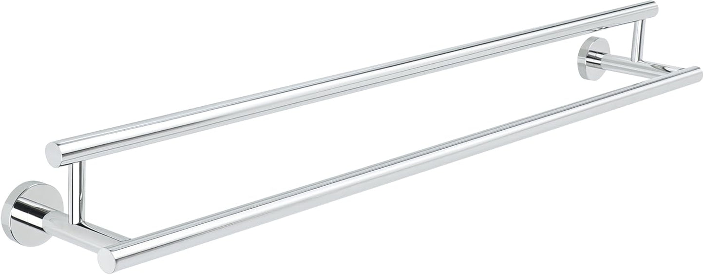 Alise Double Bath Towel Bars for Bathroom, 32 Inch Towel Holder