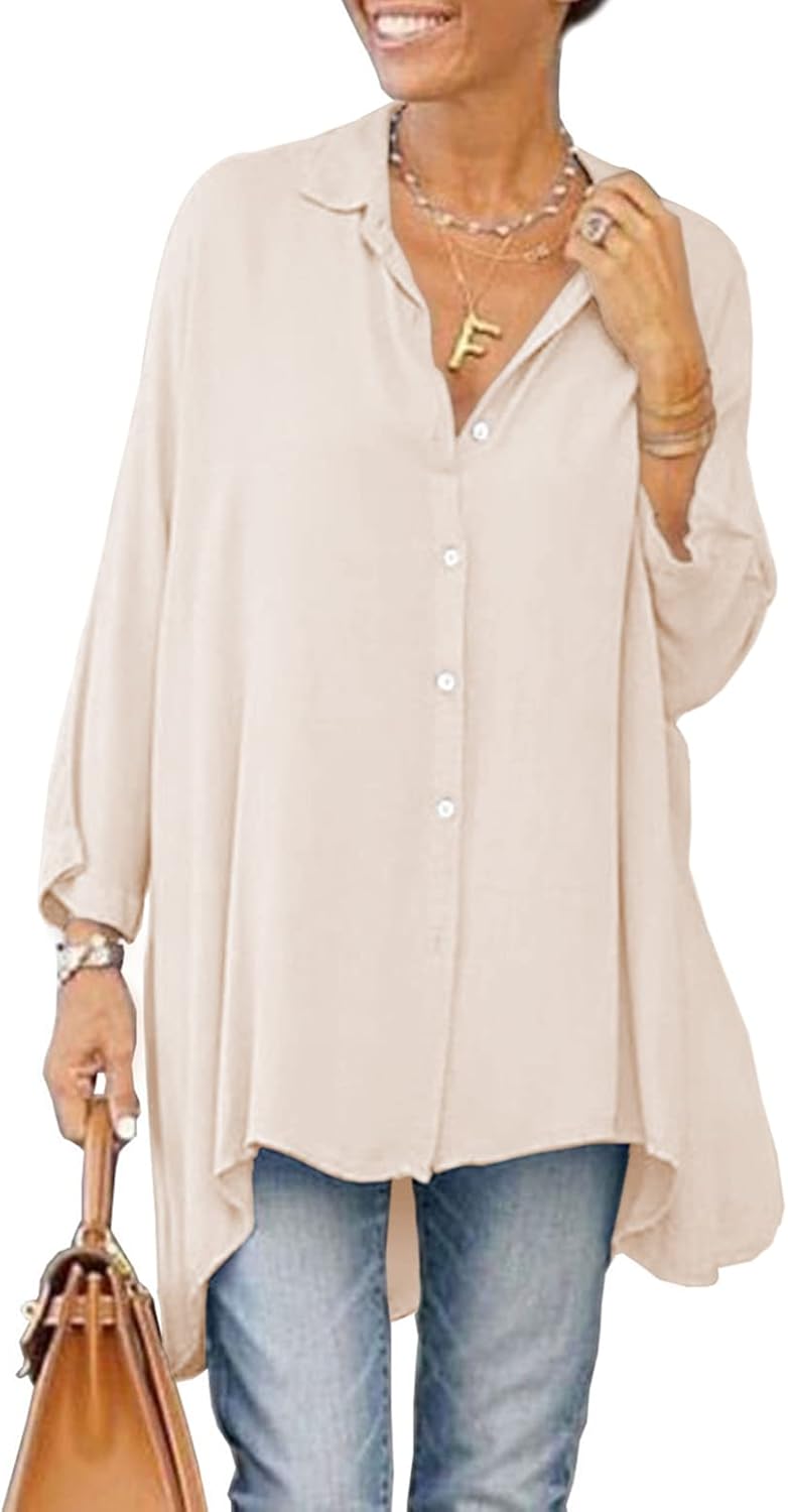 Aoysky Womens Oversized T Shirts for Casual Everyday Style