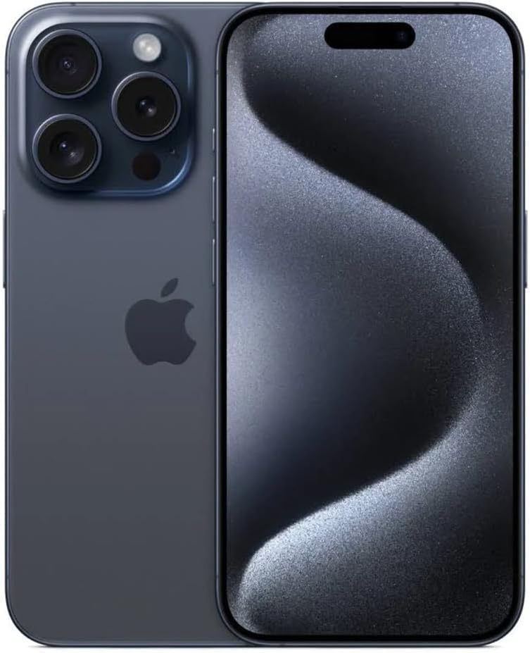 Apple iPhone 15 Pro with 256GB Storage in Blue Titanium