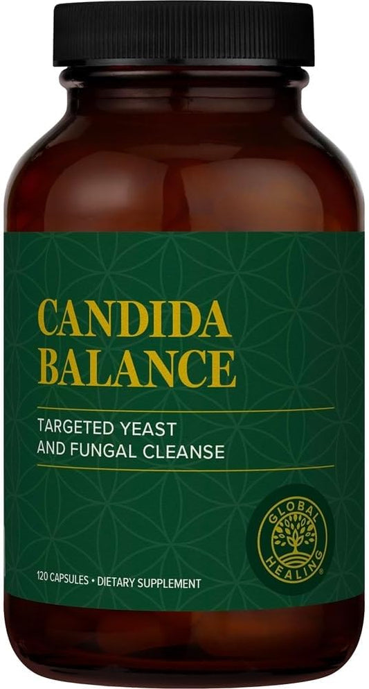 Global Healing Candida Cleanse Supplement for Gut Health Support