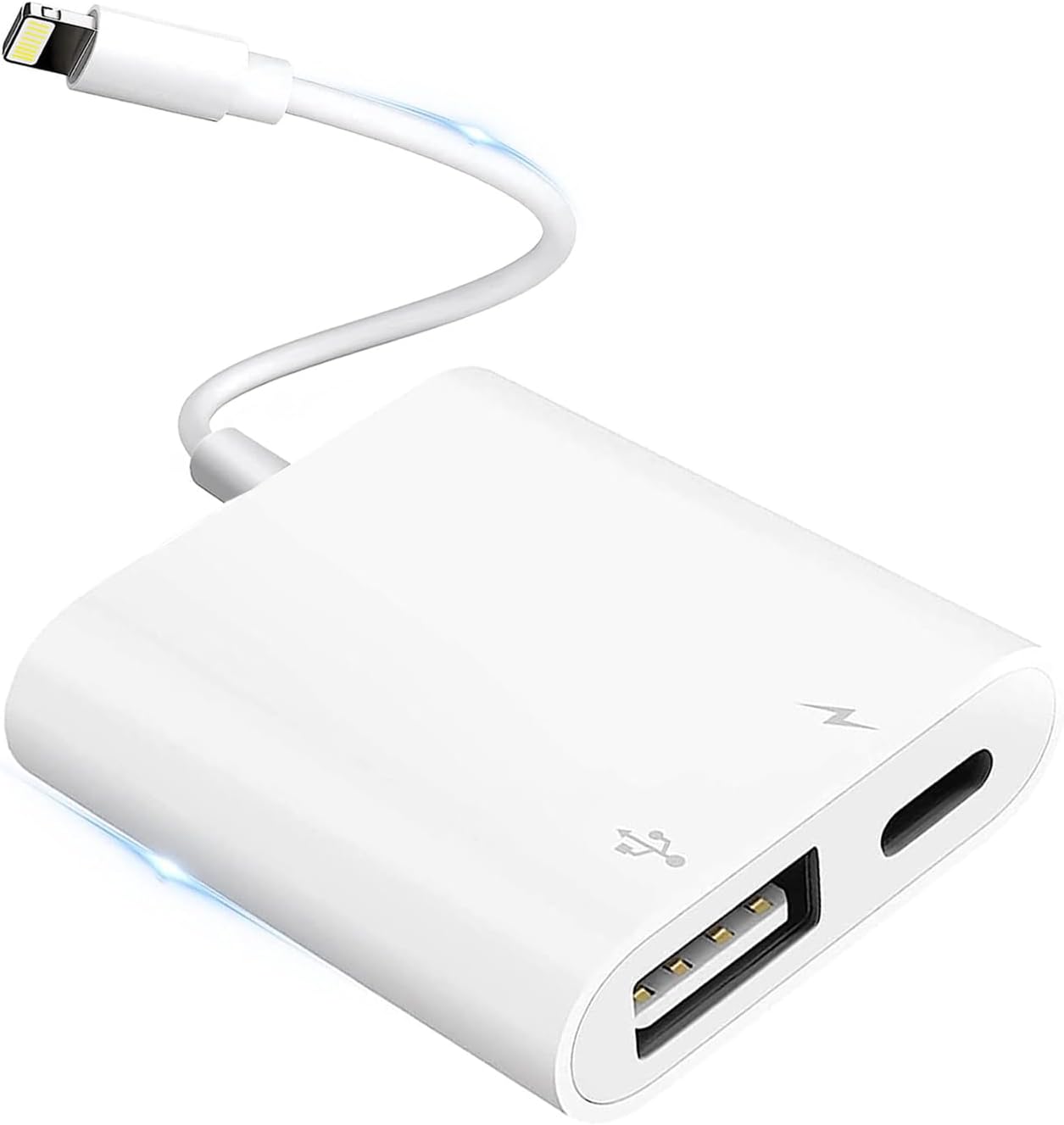 Fast OTG Lightning Camera Adapter for iPhone/iPad