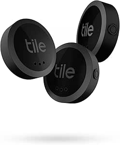 Tile Sticker 3-Pack: Small Bluetooth Tracker for Pets & More