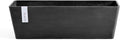 21.5in Dark Grey Rectangular Recycled Composite Planter - Durable